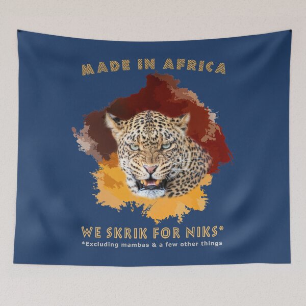 Item preview, Made in Africa - We Skrik for Niks   designed and sold by logeticTreasure.