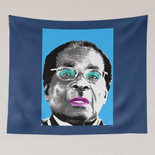 Item preview, Marilyn Mugabe - Blue   designed and sold by logeticTreasure.
