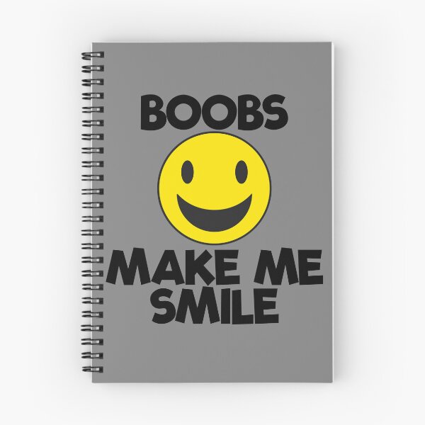 Item preview, Boobs Makes Me Smile Boob Lover Quote Men's Funny Boob Gear designed and sold by DynamicDesign.