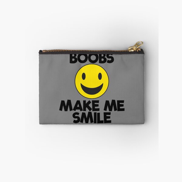 Artikelvorschau, Boobs Makes Me Smile Boob Lover Quote Men's Funny Boob Gear entworfen und verkauft von DynamicDesign.