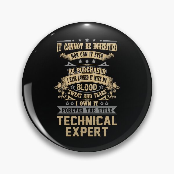 Item preview, Technical Expert T Shirt - Forever The Title Job Gift Item Tee designed and sold by celiagomez456.