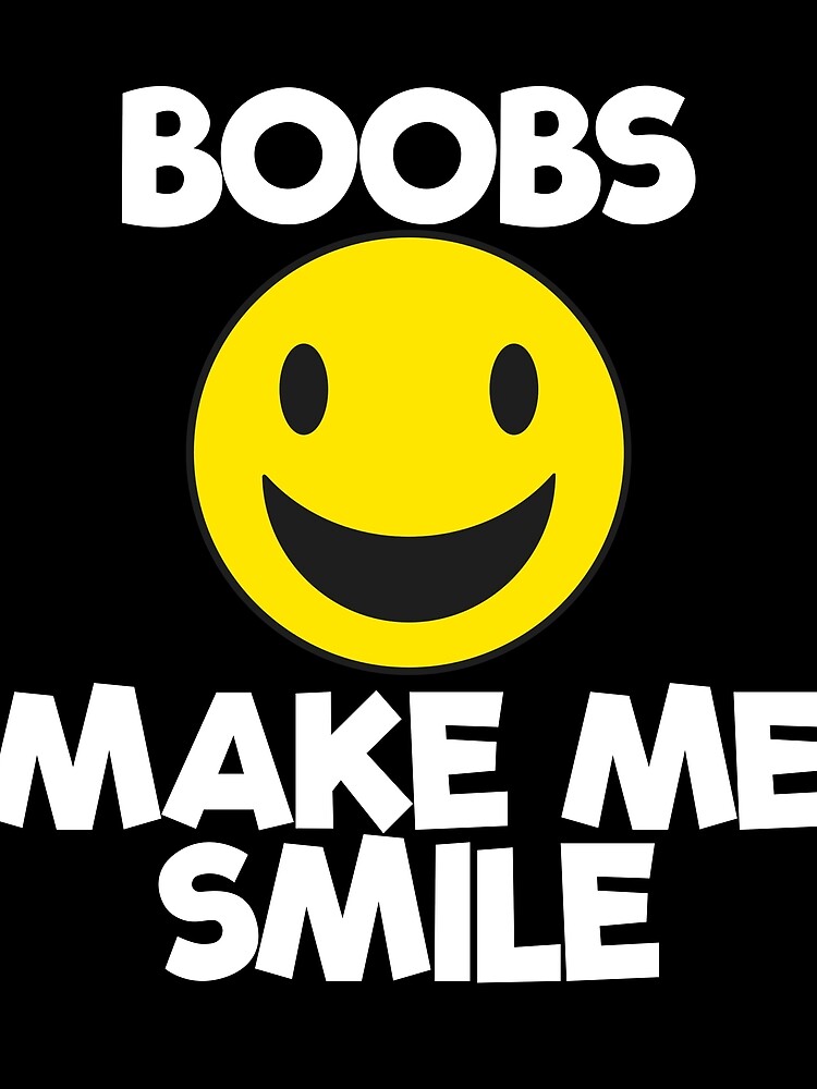 Thumbnail 3 von 3, Tuch, Boobs Makes Me Smile Boob Lover Quote Men's Funny Boob Gear designt und verkauft von DynamicDesign.