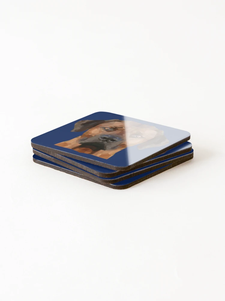 Thumbnail 4 of 5, Coasters (Set of 4), Rhodesian Ridgeback    designed and sold by logeticTreasure.
