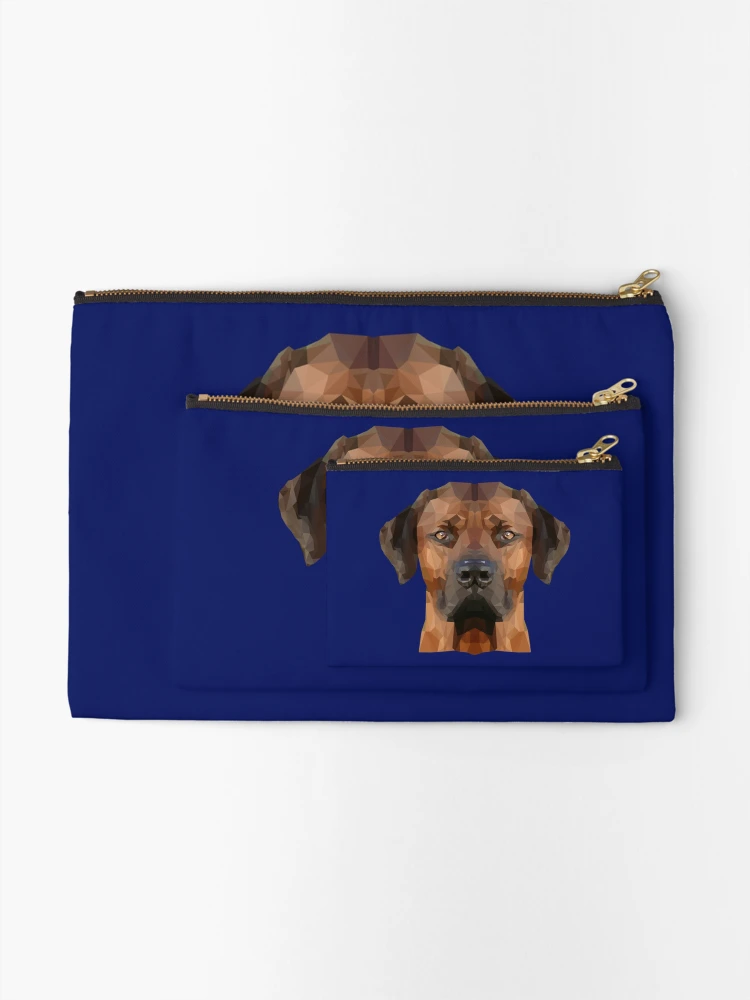Thumbnail 2 of 4, Zipper Pouch, Rhodesian Ridgeback designed and sold by logeticTreasure.