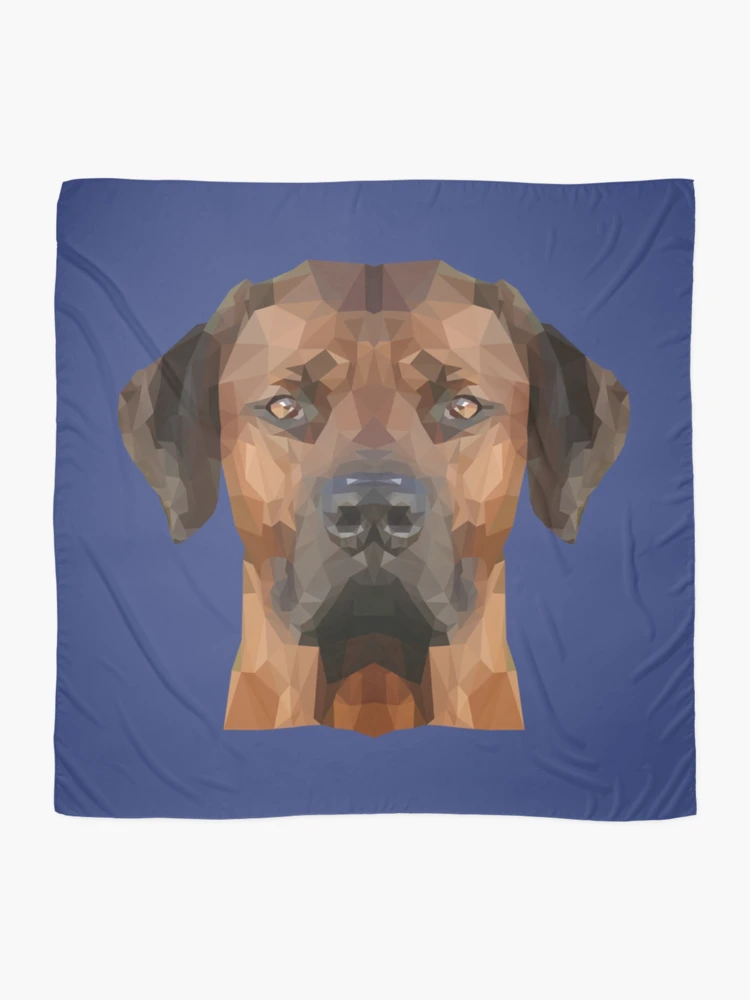 Thumbnail 2 of 3, Scarf, Rhodesian Ridgeback designed and sold by logeticTreasure.