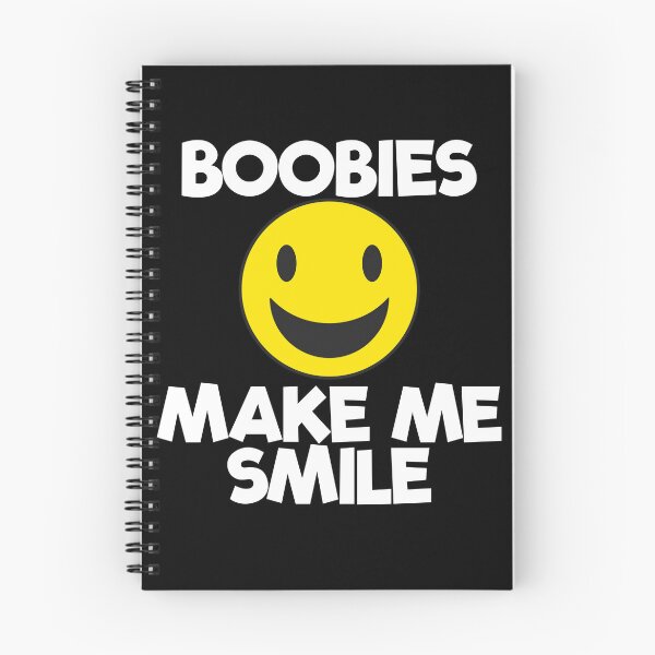Item preview, Boobs Make Me Smile Boob Lover Men's Funny Boob Gear designed and sold by DynamicDesign.