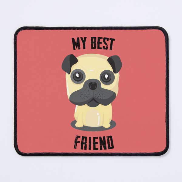 Item preview, My best friend PUG designed and sold by -LemonTee-.