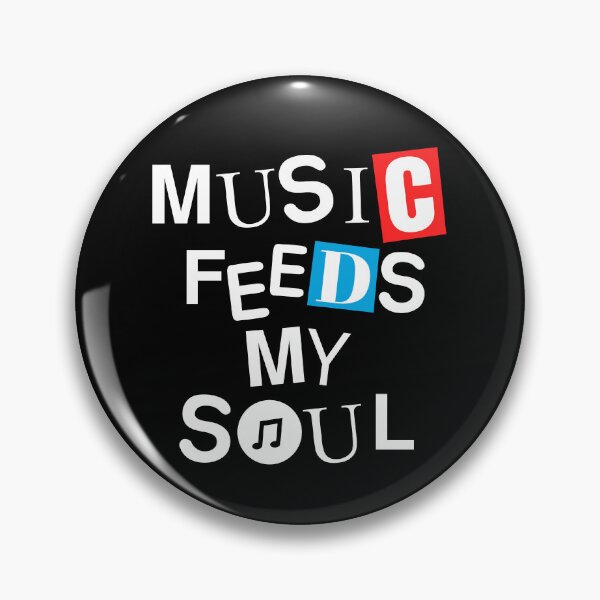 Item preview, Music Feeds My Soul - Beamed Eighth Note designed and sold by bloody-L.
