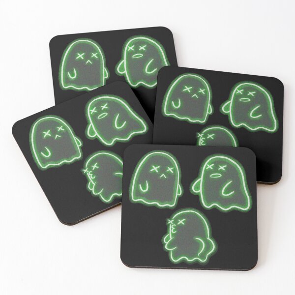Item preview, Cute ghost friends designed and sold by PainAndBrushes.