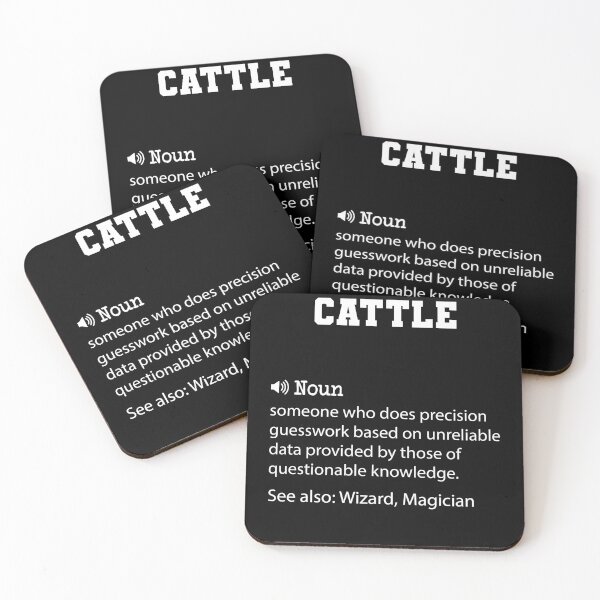 Item preview, Cattle Definition, Funny Cattle Quote, Cool gift for Cattle lover designed and sold by ZAstore.