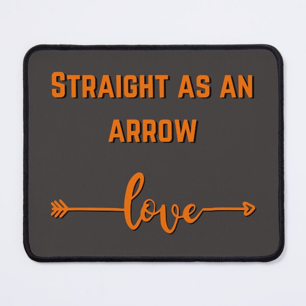 Item preview, Straight As An Arrow Love Orange Design designed and sold by LGbubble.