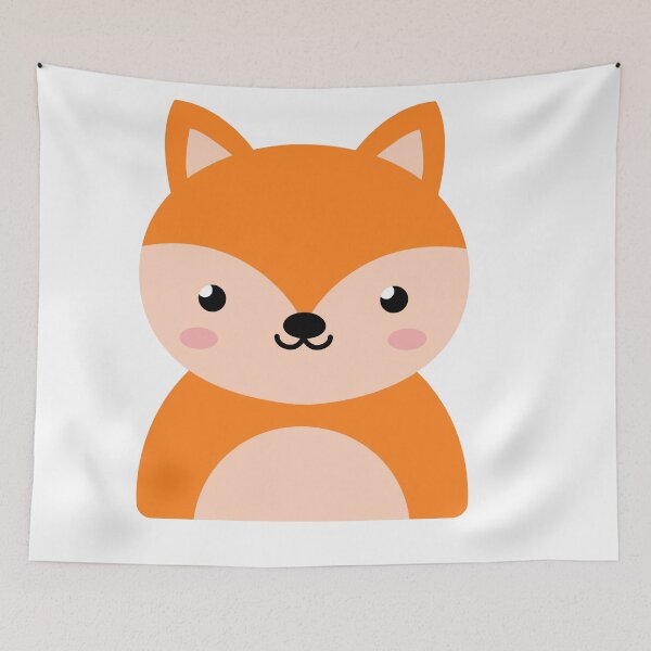 Item preview, Cute fox designed and sold by ShopLeilaArt.