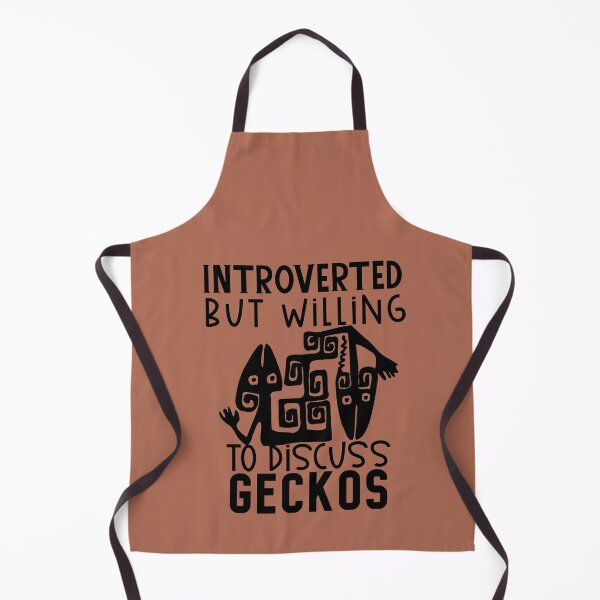 Item preview, Introverted but Willing to Discuss Geckos, Fat Tail Gecko, Reptile Geckos Fat Tailed designed and sold by DiensDesign.