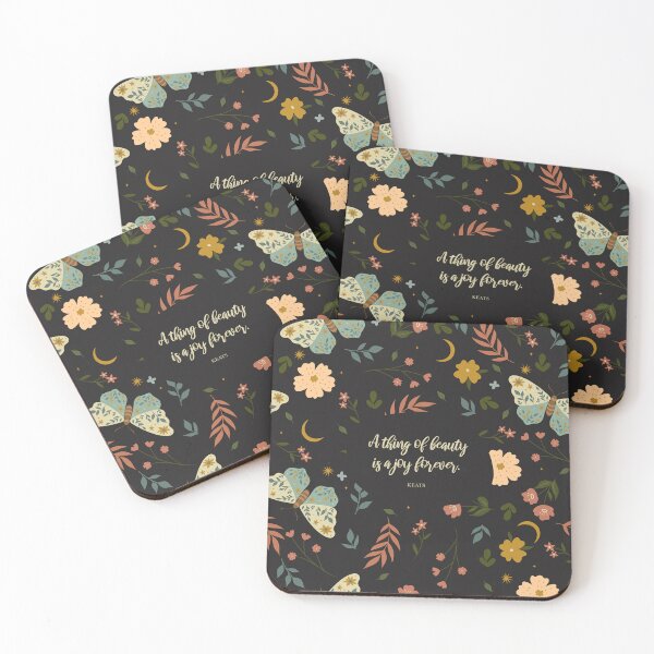 Item preview, A thing of beauty is a joy forever. - Keats designed and sold by StudioCitrine.