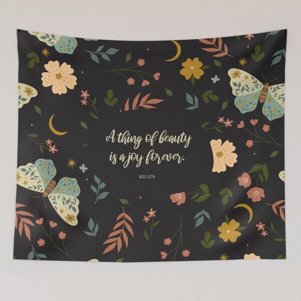 Item preview, A thing of beauty is a joy forever. - Keats designed and sold by StudioCitrine.