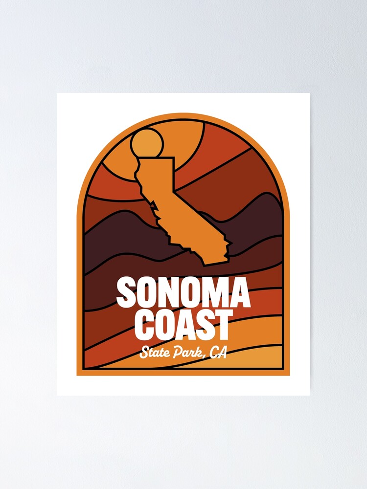 Imagen 1 de 3, Póster con la obra Sonoma Coast State Park California, diseñada y vendida por HalpinDesign.