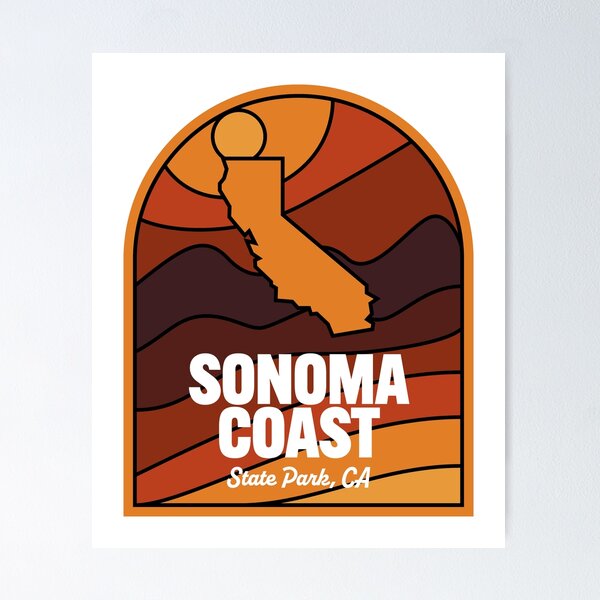 Item preview, Sonoma Coast State Park California designed and sold by HalpinDesign.