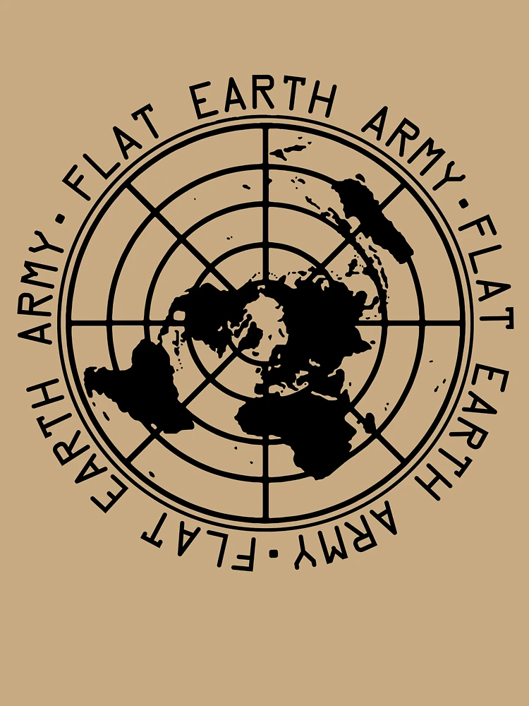 Thumbnail 6 von 6, Premium Oversized Pullover, Flat Earth Army Gift Conspiracy Science Flat Earther Gear designt und verkauft von DynamicDesign.