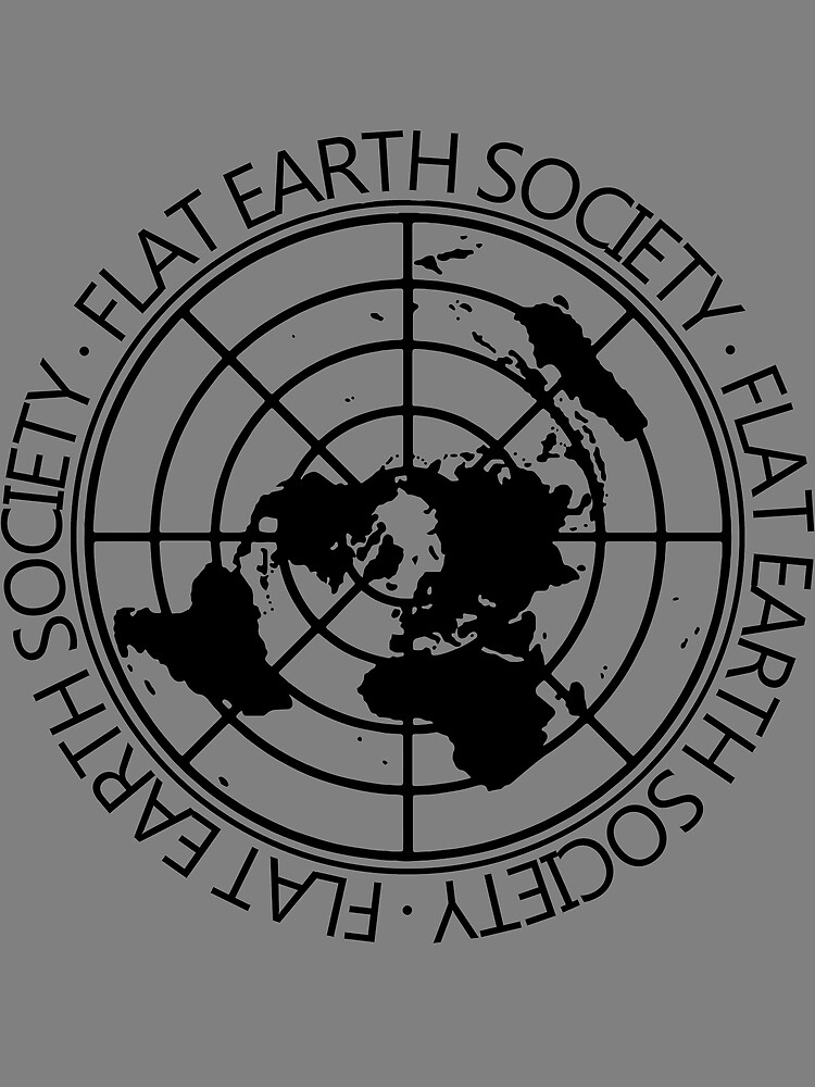 Thumbnail 3 von 3, Tuch, Flat Earth Society Flat Earth Conspiracy Science Flat Earth Gear designt und verkauft von DynamicDesign.