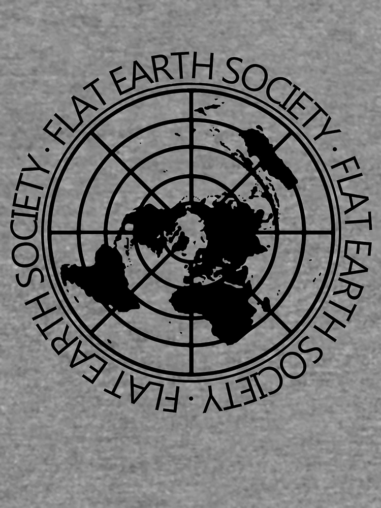 Thumbnail 6 von 6, Leichter Pullover, Flat Earth Society Flat Earth Conspiracy Science Flat Earth Gear designt und verkauft von DynamicDesign.