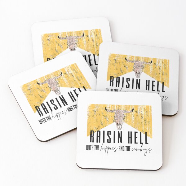 Item preview, Raising Hell With The Hippies And Cowboys designed and sold by shannange.