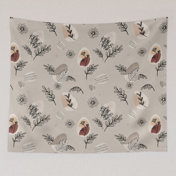 Item preview, Easter eggs and flowers - boho style designed and sold by AlexEyck.