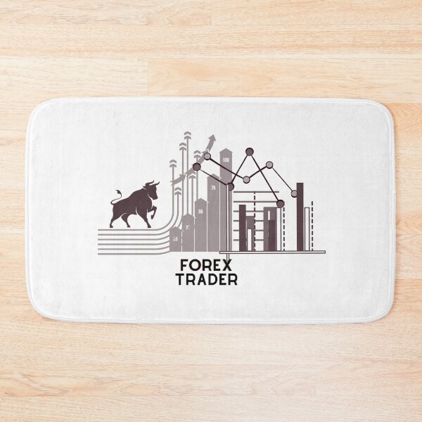 Item preview, Forex Trader | Traders Gift | Gift for stocks, forex, options, crypto and day traders | Elegant design | Bull with Charts designed and sold by TradingTeesKids.