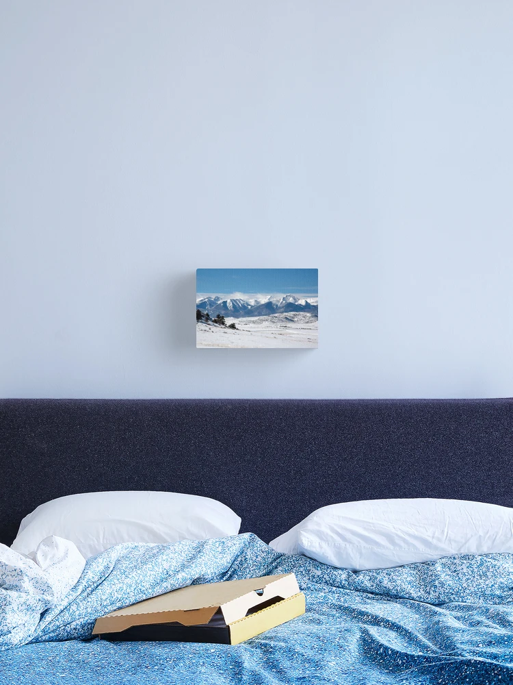 Thumbnail 2 of 3, Canvas Print, Winter In Colorado designed and sold by Holly Werner.