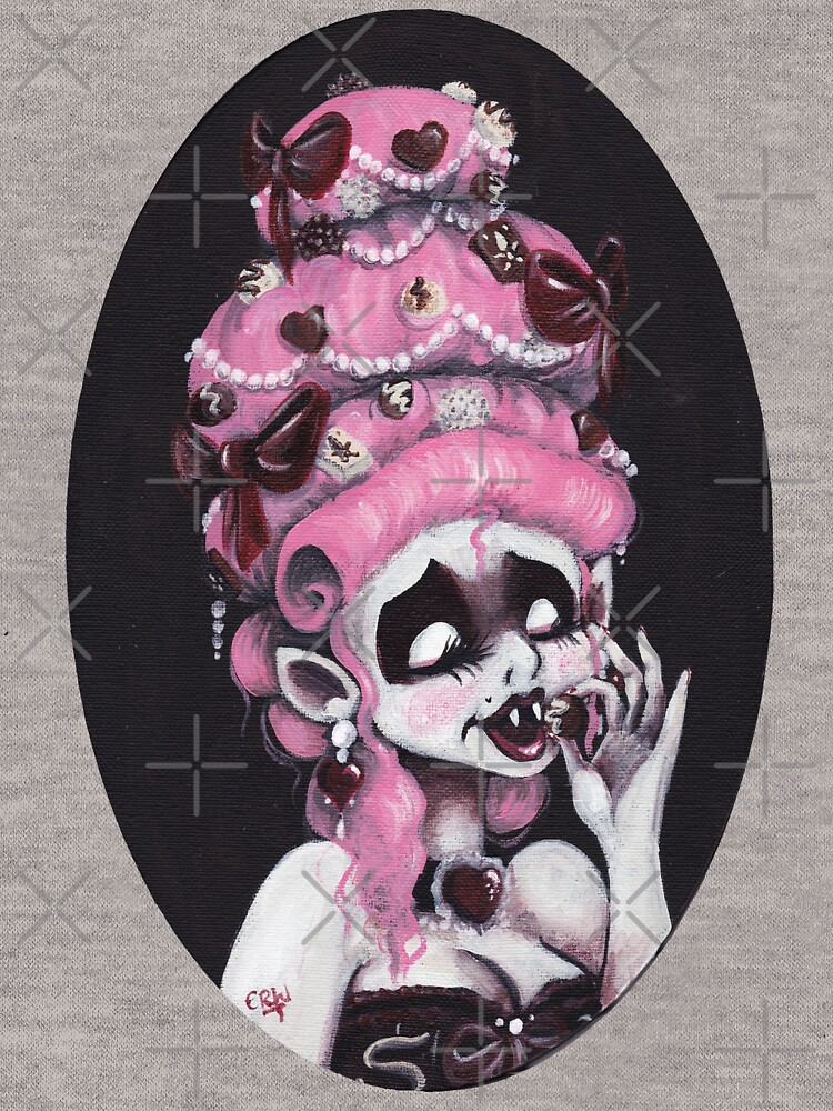 Thumbnail 5 of 5, Lightweight Hoodie, Chocolate Box Vampire designed and sold by ERWhittingham.