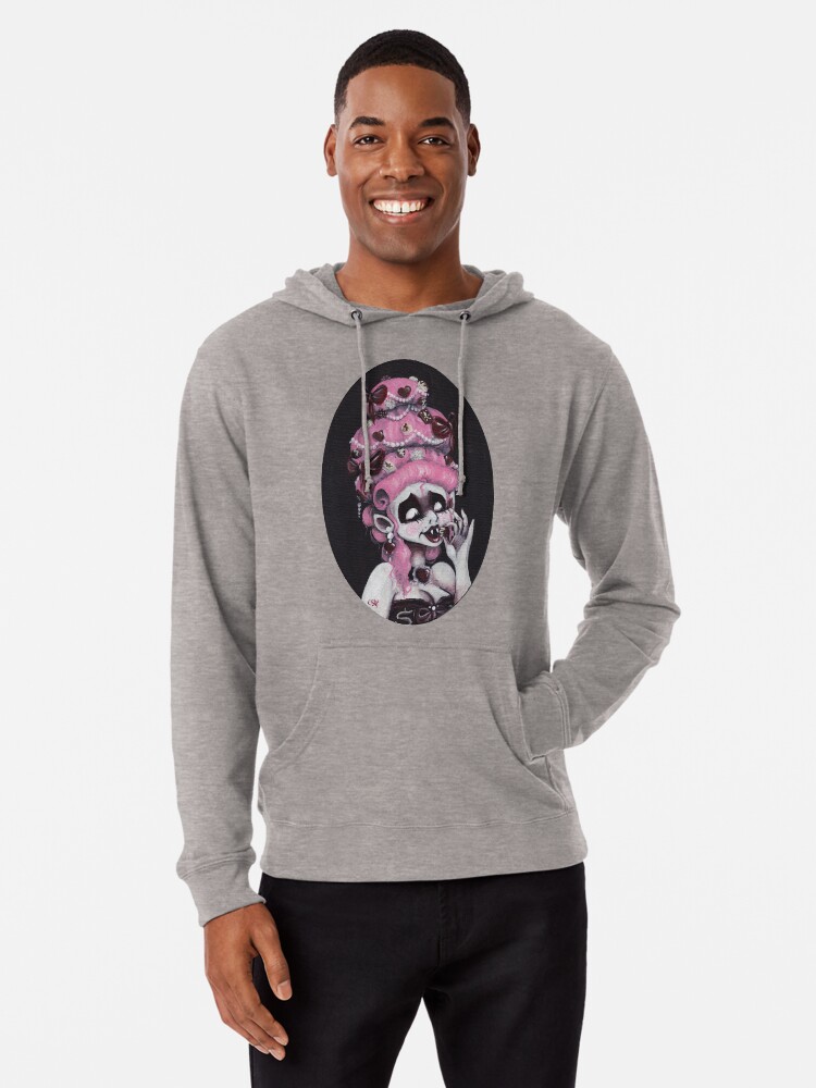 Thumbnail 2 of 5, Lightweight Hoodie, Chocolate Box Vampire designed and sold by ERWhittingham.