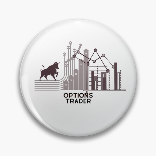 Item preview, Options Trader | Traders Gift | Gift for stocks, forex, options, crypto and day traders | Elegant design | Bull with Charts designed and sold by TradingTeesKids.