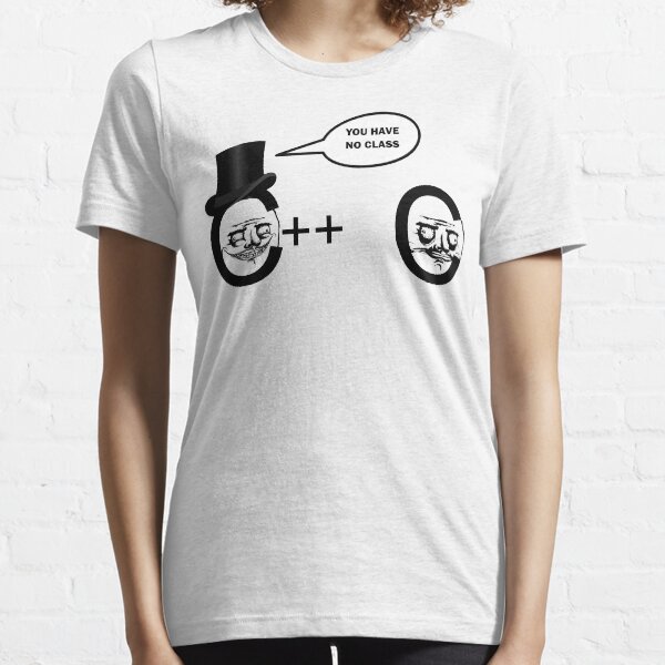 No Class Programming Joke Essential T-Shirt