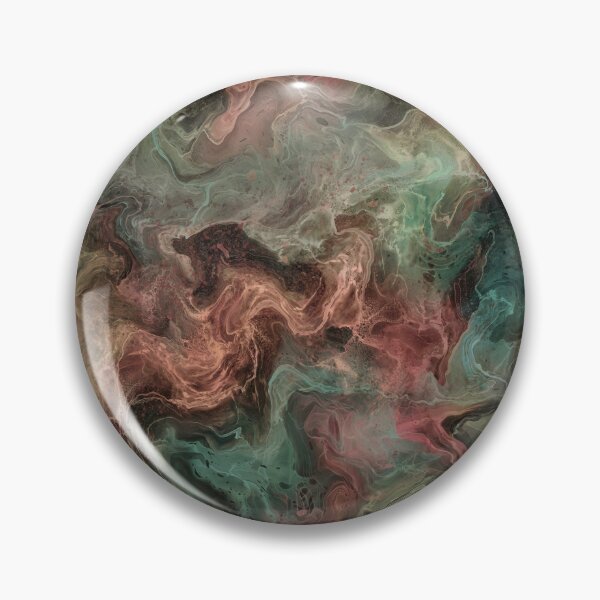 Item preview, Dark Matter Marble - Coral and Teal designed and sold by Allison Stockslager.