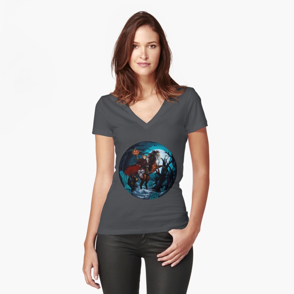 Item preview, Fitted V-Neck T-Shirt designed and sold by ERWhittingham.