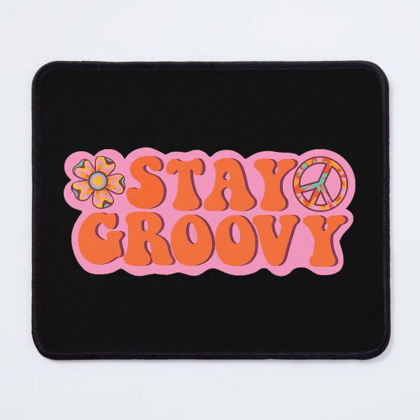 Item preview, Stay Groovy Hippie Retro Style designed and sold by shannange.