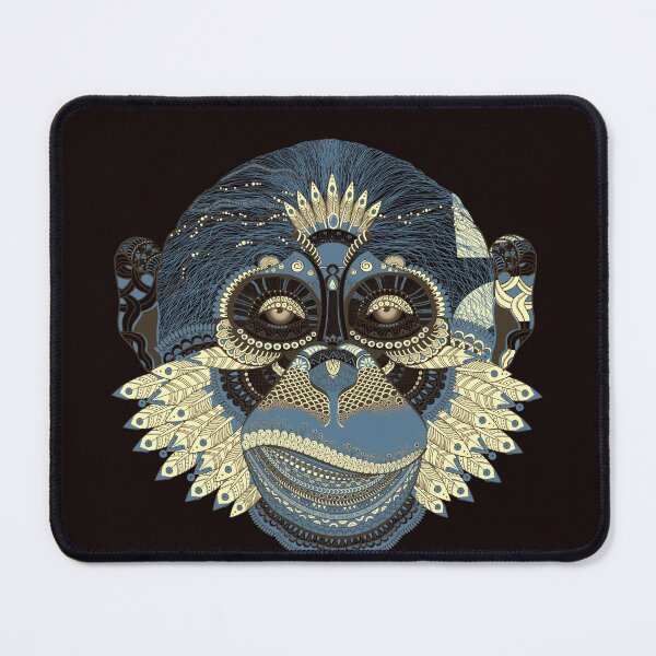 Item preview, Colorful Monkey Face designed and sold by Yahzhani.