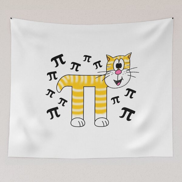 Item preview, Pi Day Cat Math Teacher Mathematicians designed and sold by doodlerob.