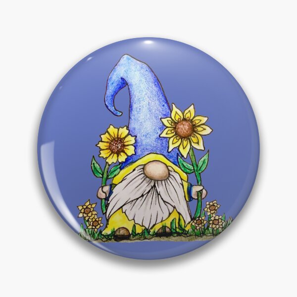 Item preview, Gnome with Sunflowers designed and sold by SarahCD13.