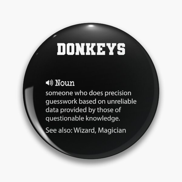 Item preview, Donkeys Definition, Funny Donkeys Quote, Cool gift for Donkeys lover designed and sold by ZAstore.