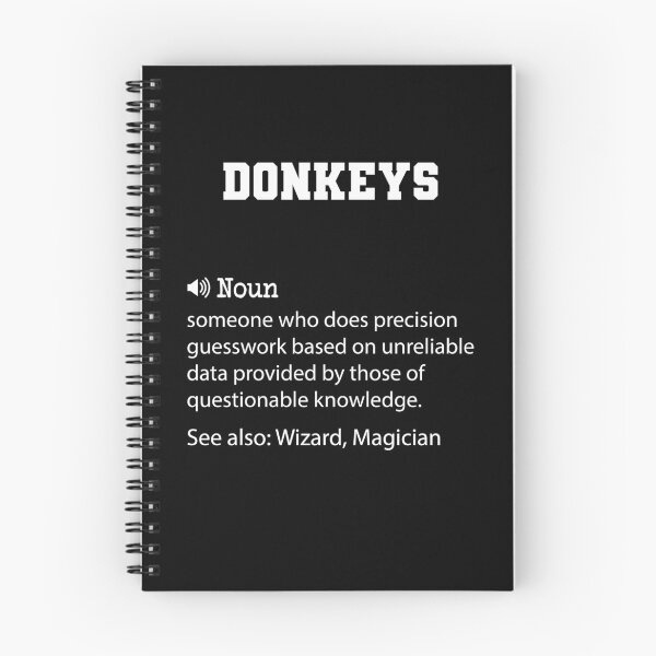 Item preview, Donkeys Definition, Funny Donkeys Quote, Cool gift for Donkeys lover designed and sold by ZAstore.