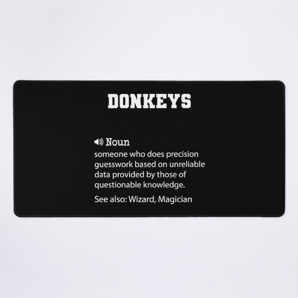 Item preview, Donkeys Definition, Funny Donkeys Quote, Cool gift for Donkeys lover designed and sold by ZAstore.