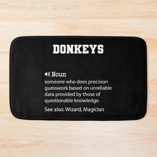 Item preview, Donkeys Definition, Funny Donkeys Quote, Cool gift for Donkeys lover designed and sold by ZAstore.