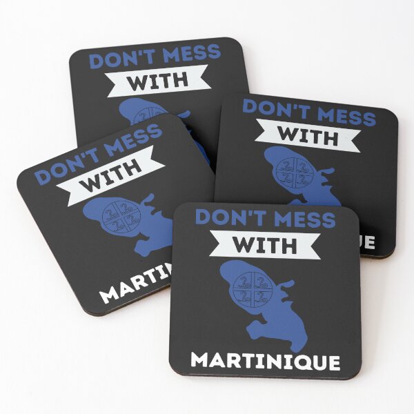 Dessous De Verre Sur Le Theme Martinique Redbubble