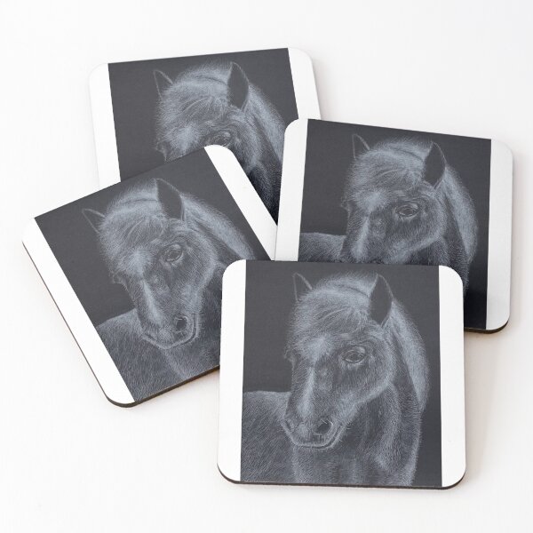 Item preview, Black n' White Pony designed and sold by mgibsonm.