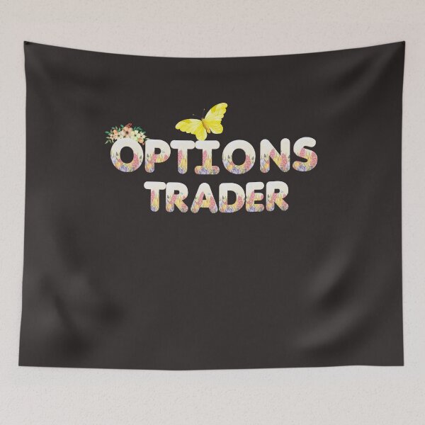 Item preview, Options Trader | Traders gift | Gift for Stock market, forex, options, crypto and day traders | Spring flowers | Flowers with butterfly designed and sold by TradingTeesKids.
