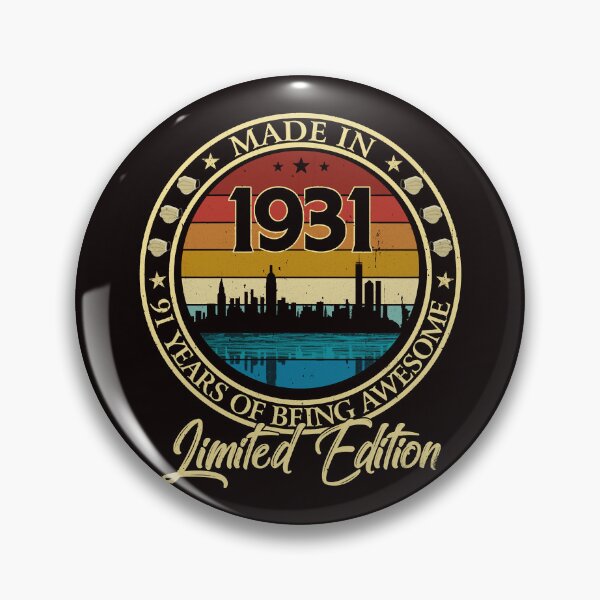 Item preview, Made in 1931 Vintage 1931 Limited Edition 91st Birthday designed and sold by Christmas222.