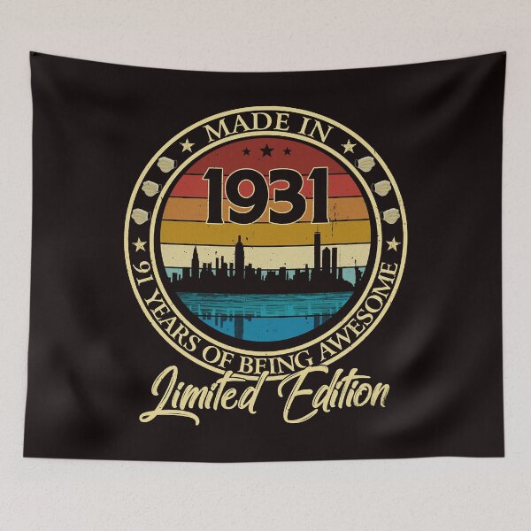 Item preview, Made in 1931 Vintage 1931 Limited Edition 91st Birthday designed and sold by Christmas222.
