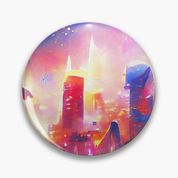 Item preview, Abstract Seaport Megalopolis designed and sold by LargeShop.