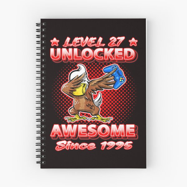 Item preview, evel 27 Unlocked Born In 1995 Dabbing  27th Birthday shirt designed and sold by Christmas222.