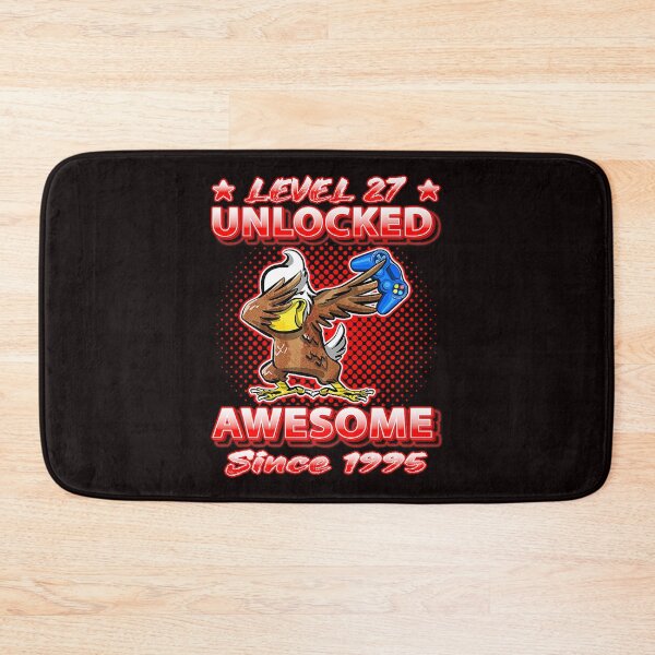 Item preview, evel 27 Unlocked Born In 1995 Dabbing  27th Birthday shirt designed and sold by Christmas222.